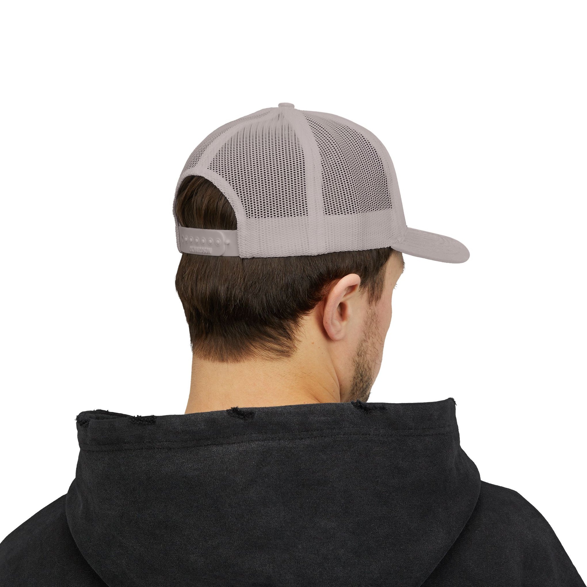 Trucker Cap — Minimal Black Logo Snapback