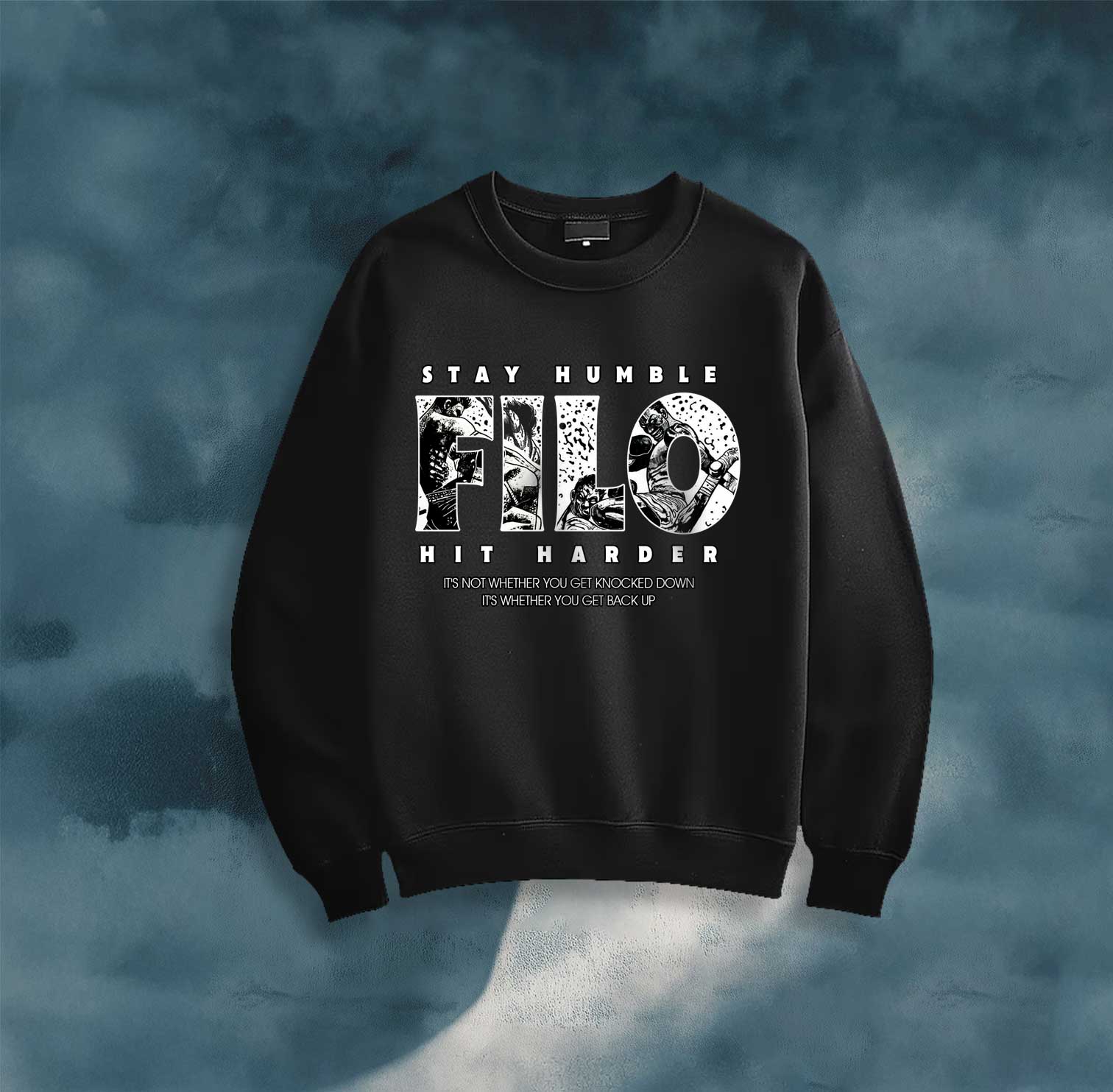 Crewneck Sweatshirt "Play Double