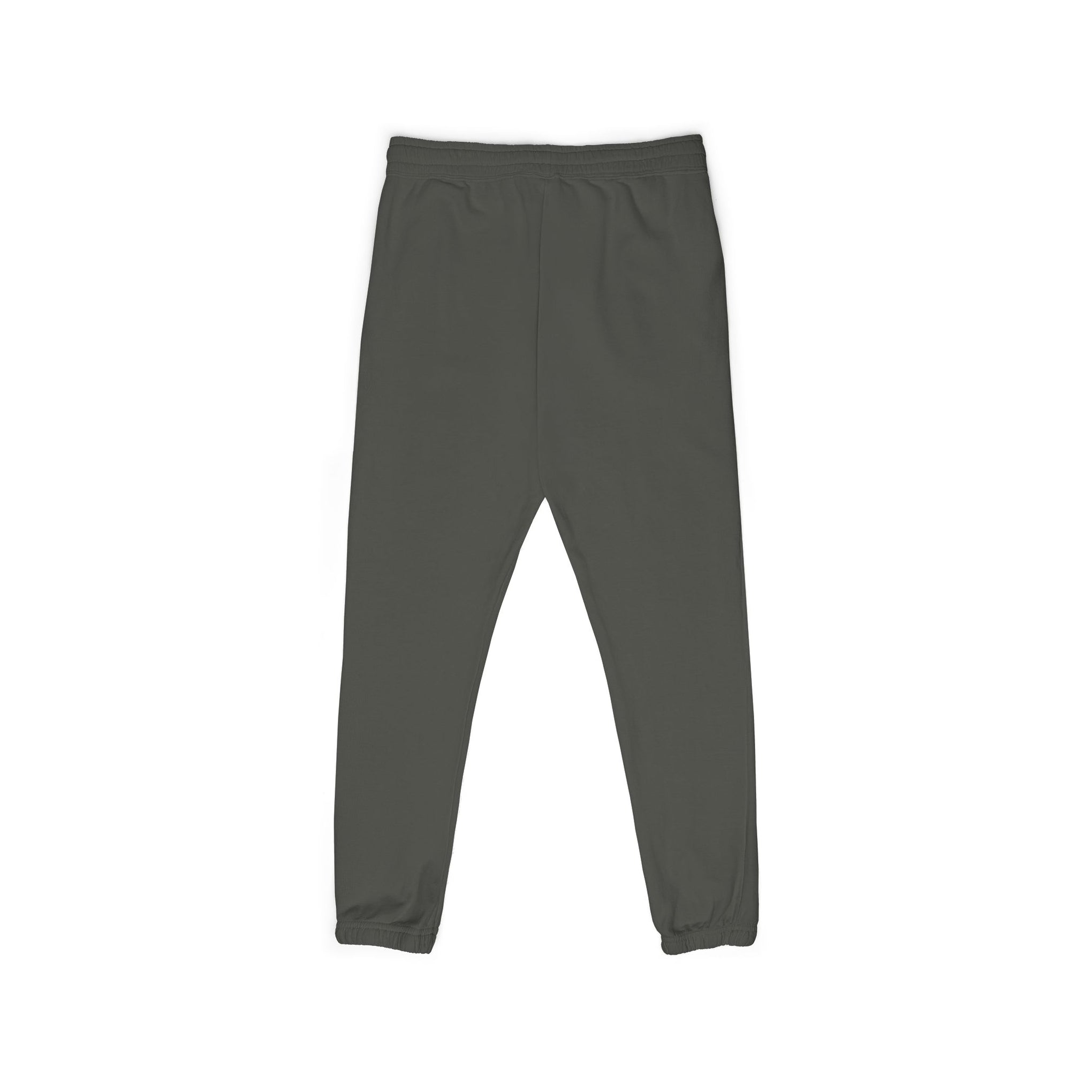 Fleece Sweatpants — Minimalist Olive Drawstring Joggers