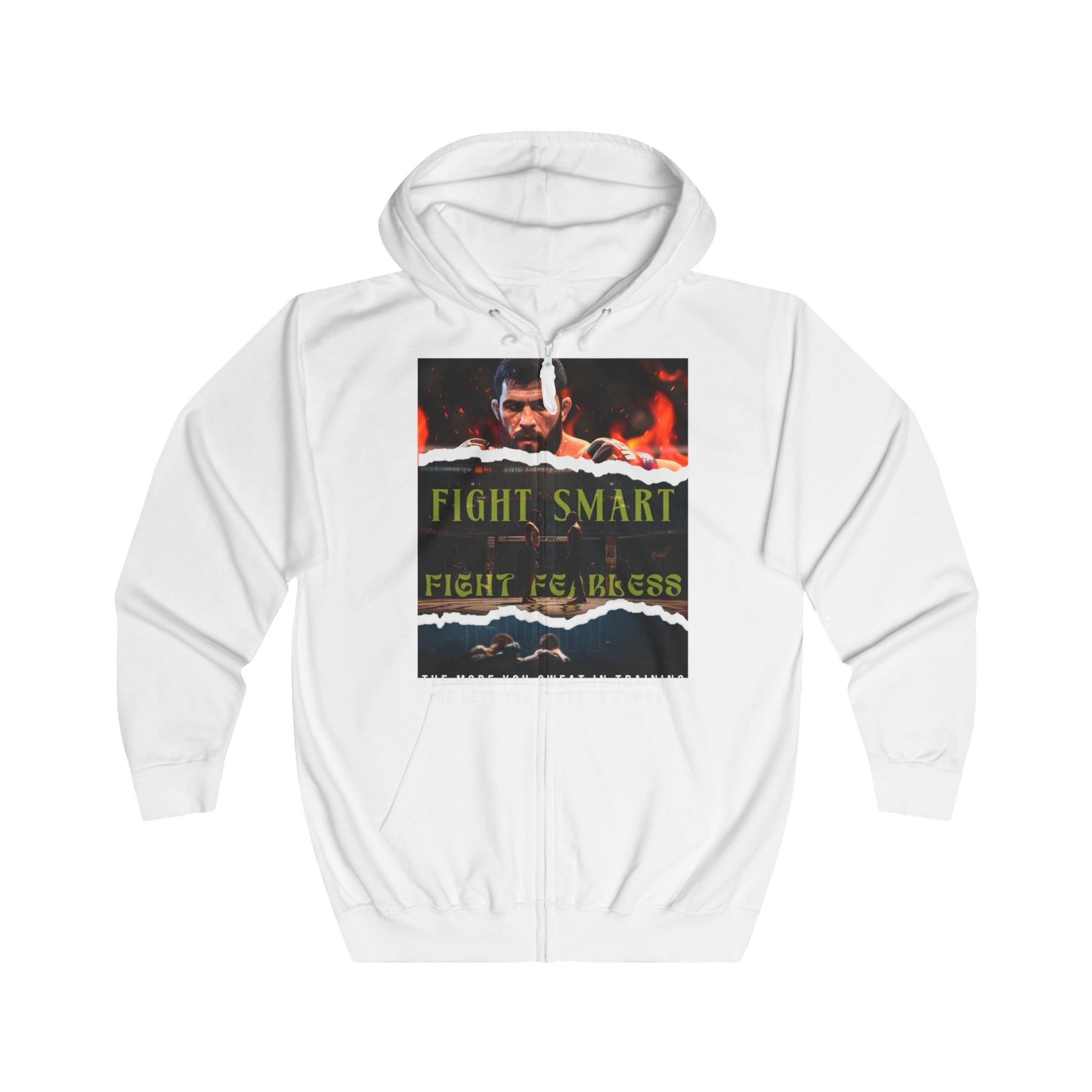 Fight Smart Fight Fearless Zip Hoodie