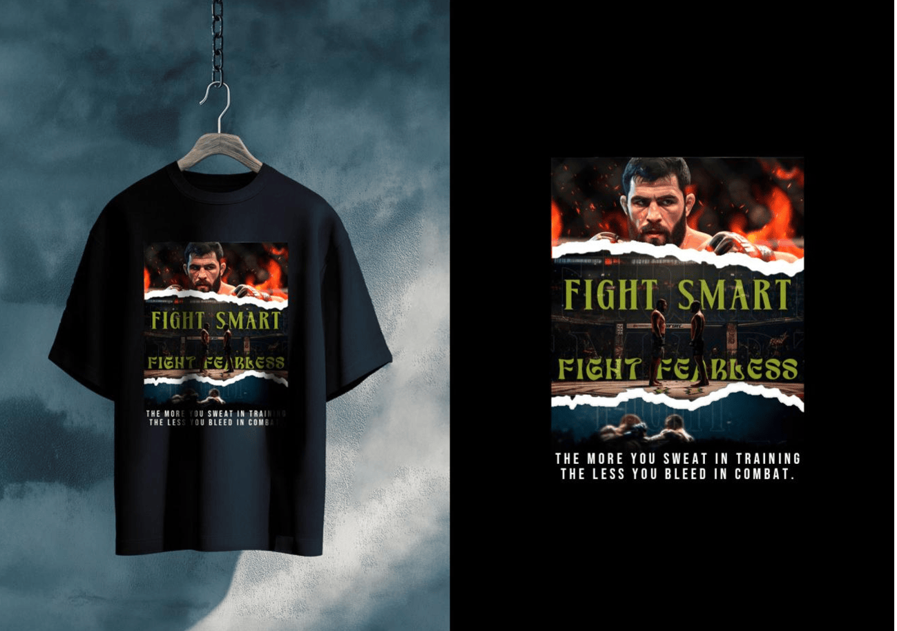 Fight Smart Fight Fearless T‑Shirt