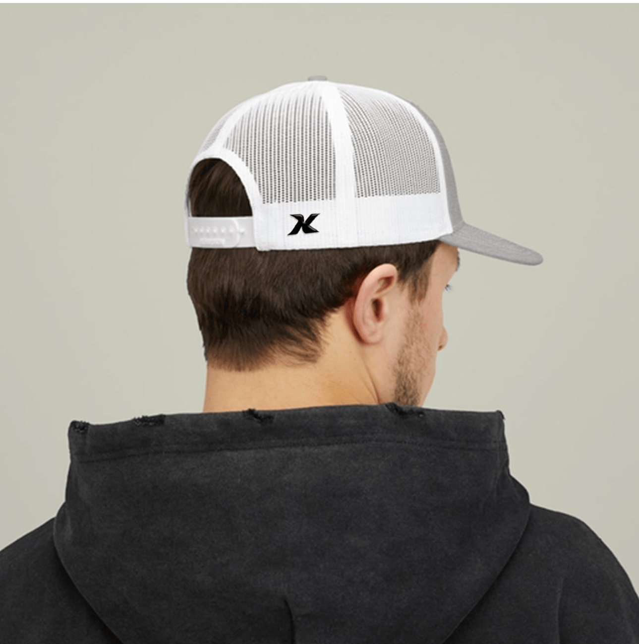 Trucker Cap — Minimal Black Logo Snapback