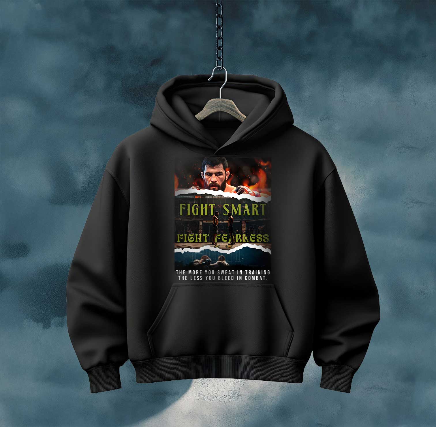 Fight Smart Fight Fearless Zip Hoodie