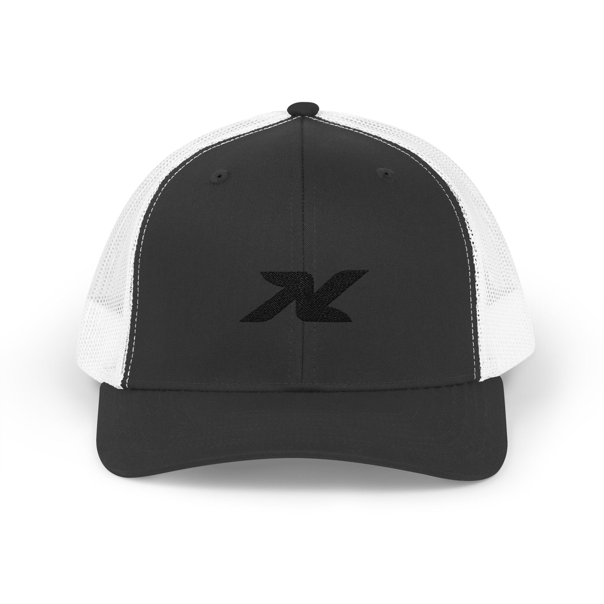 Trucker Cap — Minimal Black Logo Snapback