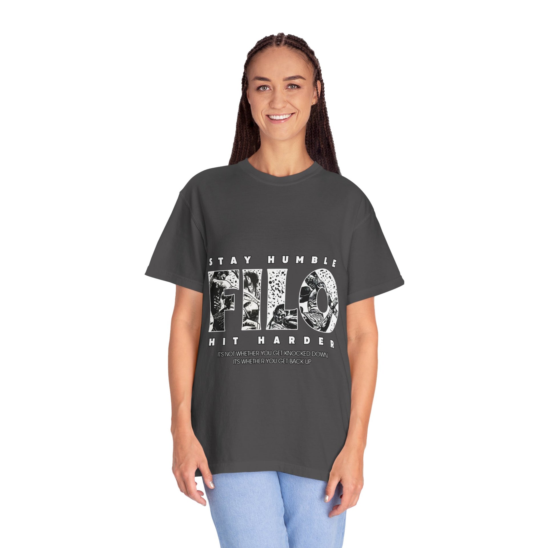 Stay Humble Piló T-Shirt — Graphic Streetwear Tee with 'Stay Humble' Text