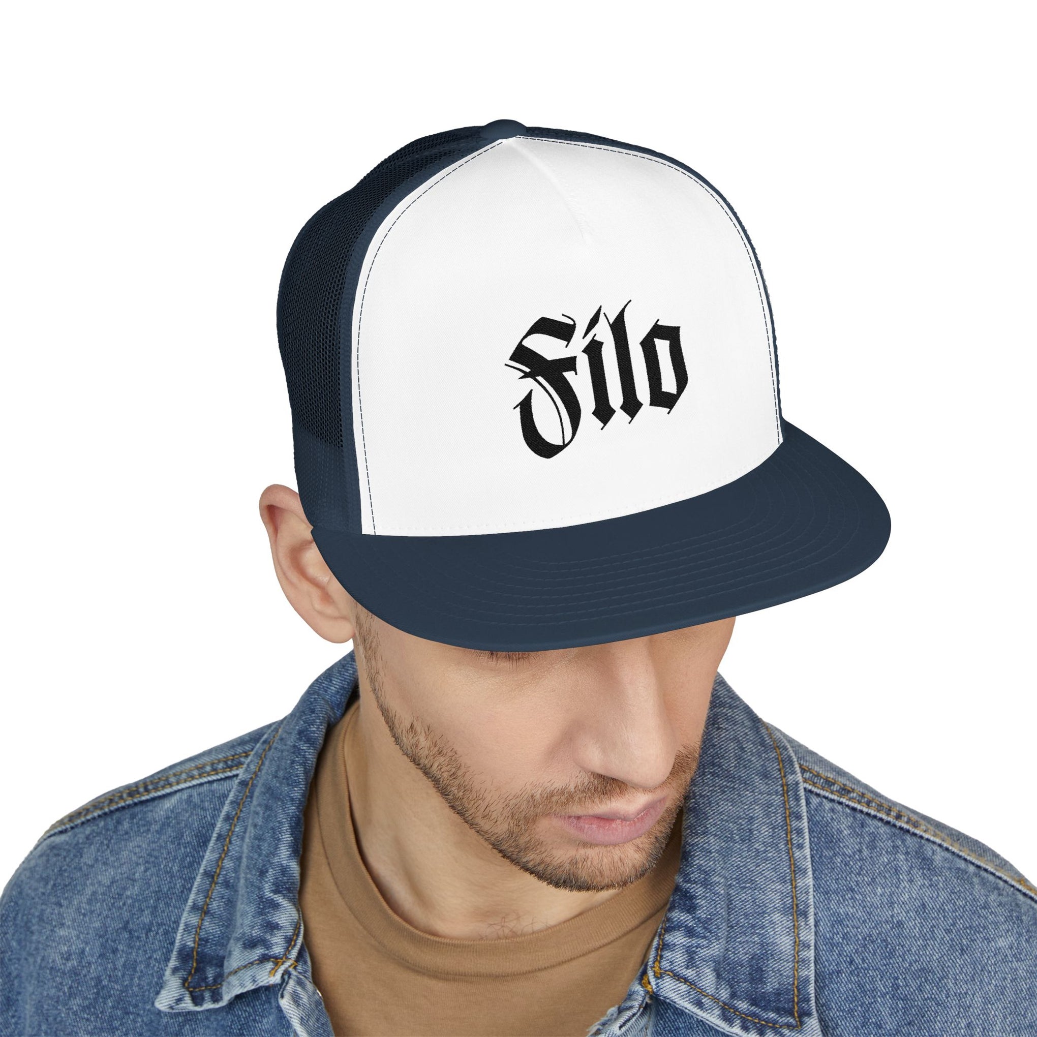 5 Panel Trucker Cap (Embroidery)