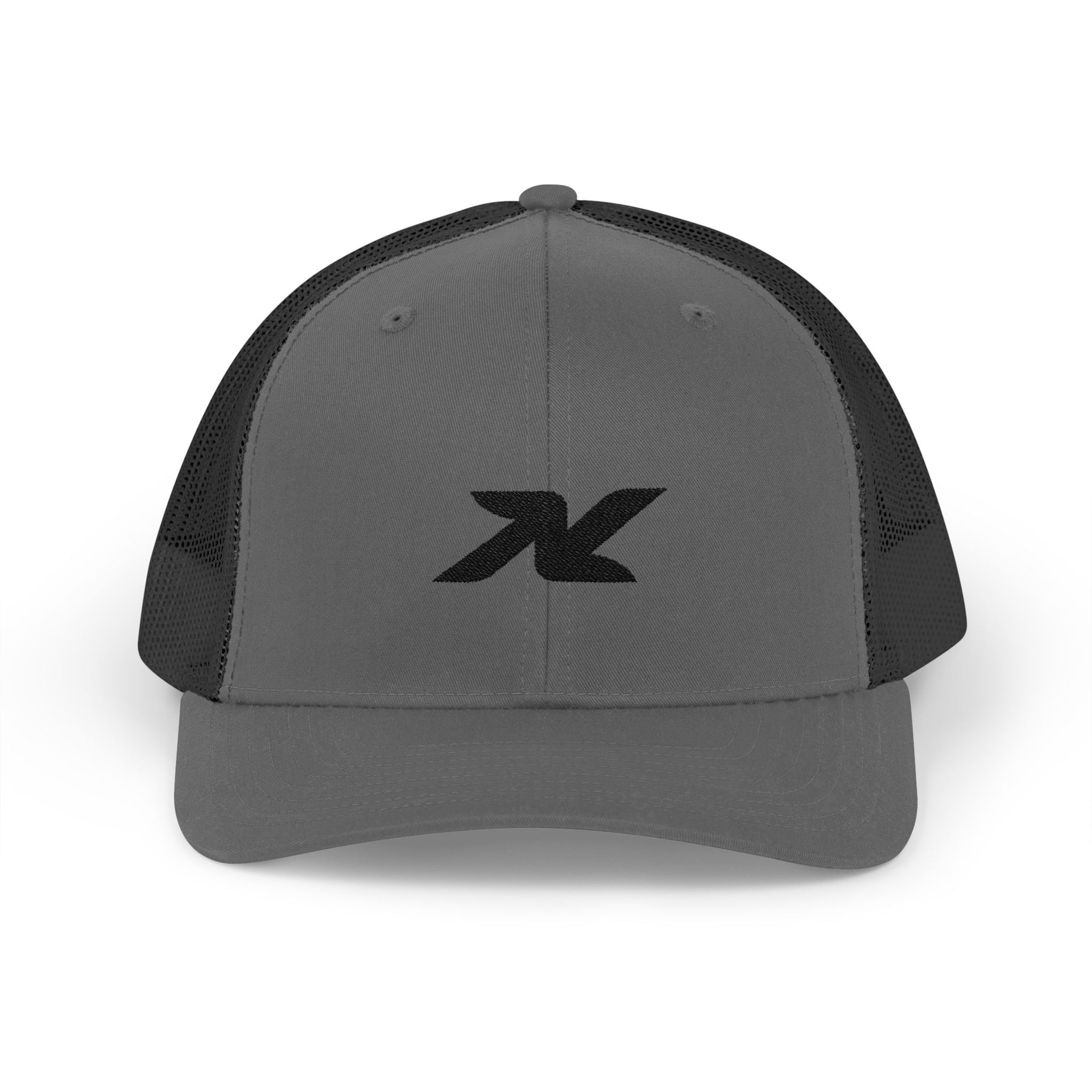 Trucker Cap — Minimal Black Logo Snapback