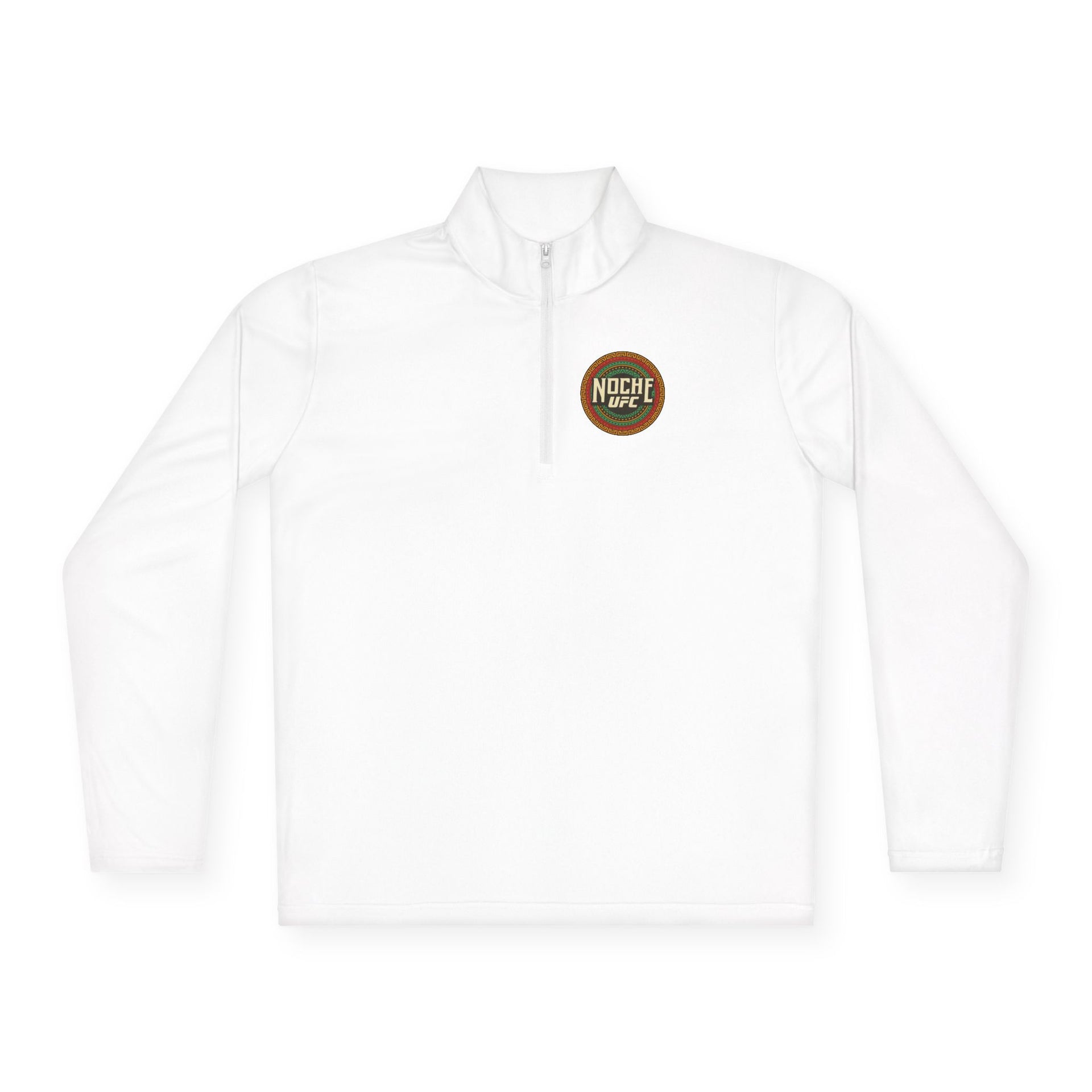 Quarter-Zip Pullover — Noche Vive Badge Logo