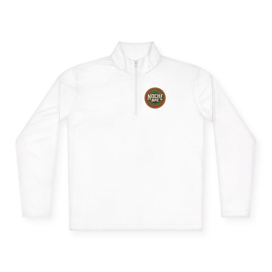 Quarter-Zip Pullover — Noche Vive Badge Logo