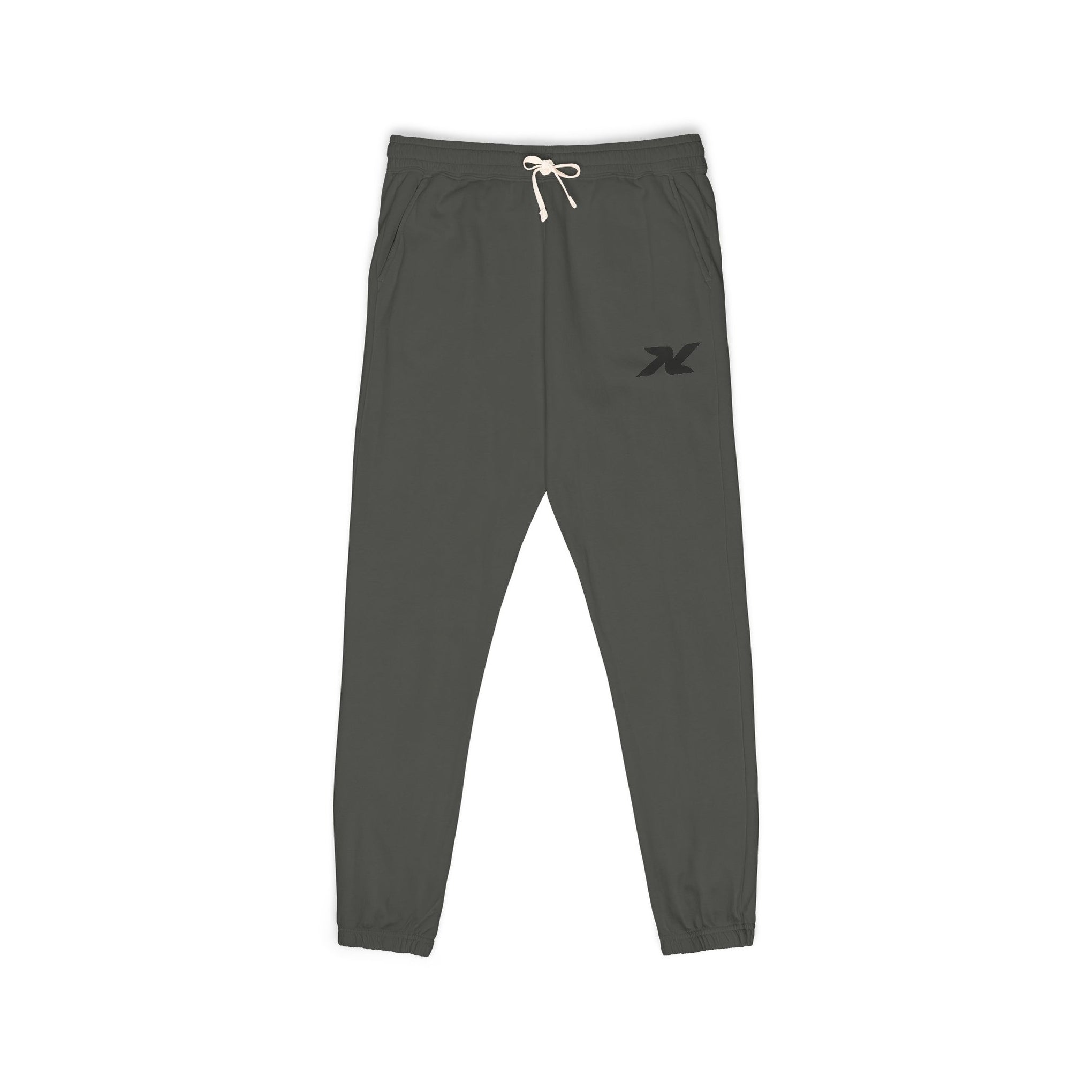 Fleece Sweatpants — Minimalist Olive Drawstring Joggers