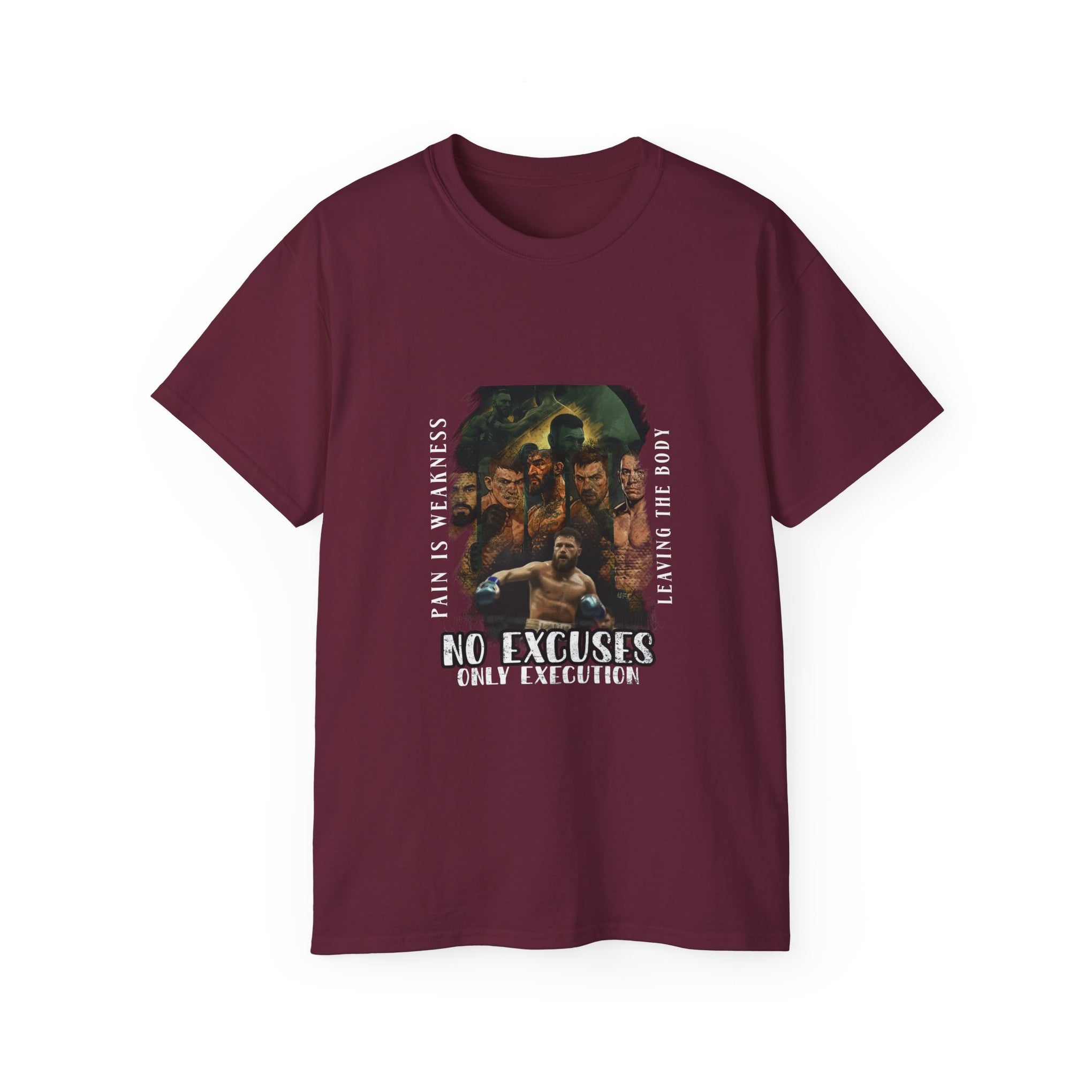 No Excuses Tee — Motivational Workout T-Shirt